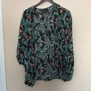 Palm/Tropical Kimono